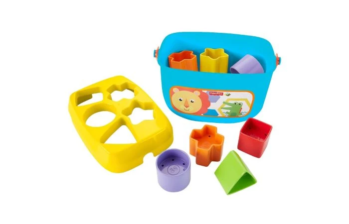 Fisher Price Baby's Eerste Blokken Speelset 4 Fisher Price Baby's Eerste Blokken Speelset - Afbeelding 2