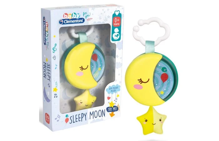 Clementoni Baby Muziekspeeltje Sleepy Moon 3 Clementoni Baby Muziekspeeltje Sleepy Moon