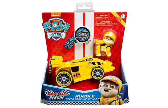 Paw Patrol Race Rescue Themed Vehicles Rubble 6 Paw Patrol Race Rescue Themed Vehicles Rubble - Afbeelding 4