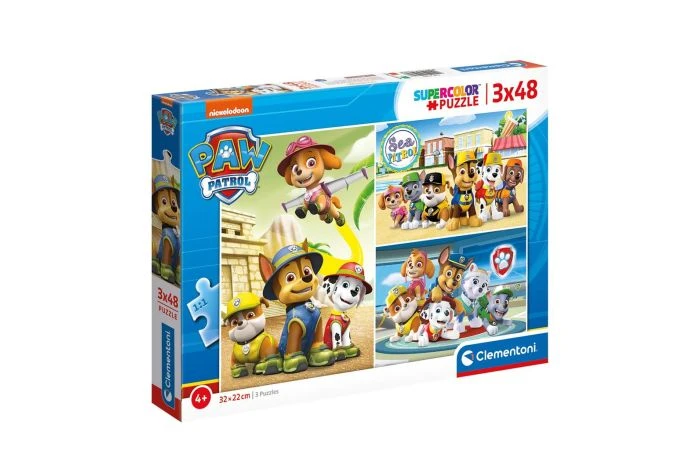 Clementoni Paw Patrol Puzzel 3x48st 3 Clementoni Paw Patrol Puzzel 3x48st