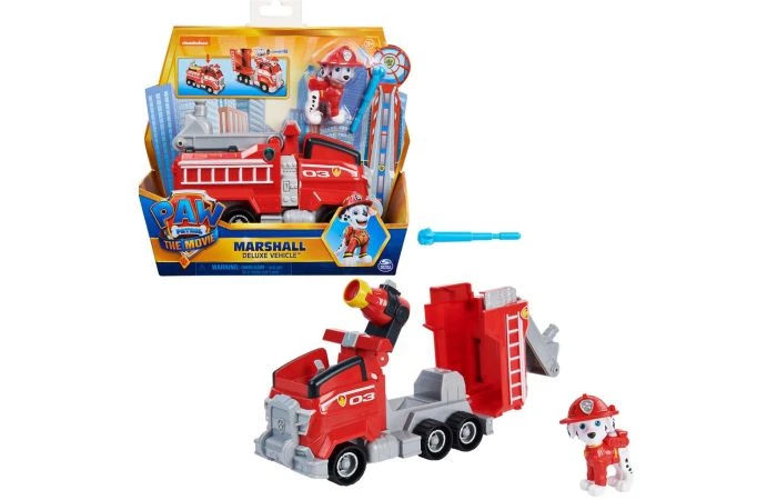 Paw Patrol The Movie Deluze Basic Vehcile Marshall 3 Paw Patrol The Movie Deluze Basic Vehcile Marshall