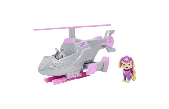 Paw Patrol The Movie Deluxe Basic Vehicle Skye 4 Paw Patrol The Movie Deluxe Basic Vehicle Skye - Afbeelding 2