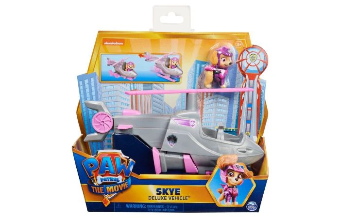 Paw Patrol The Movie Deluxe Basic Vehicle Skye 6 Paw Patrol The Movie Deluxe Basic Vehicle Skye - Afbeelding 4
