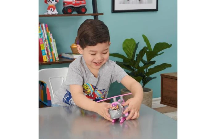 Paw Patrol The Movie Deluxe Basic Vehicle Skye 8 Paw Patrol The Movie Deluxe Basic Vehicle Skye - Afbeelding 6