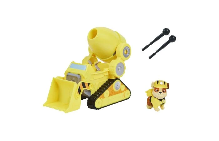 Paw Patrol The Movie Deluxe Basis Vehicle Rubble 4 Paw Patrol The Movie Deluxe Basis Vehicle Rubble - Afbeelding 2