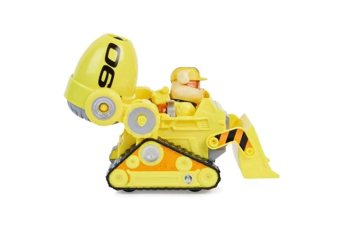 Paw Patrol The Movie Deluxe Basis Vehicle Rubble 7 Paw Patrol The Movie Deluxe Basis Vehicle Rubble - Afbeelding 5