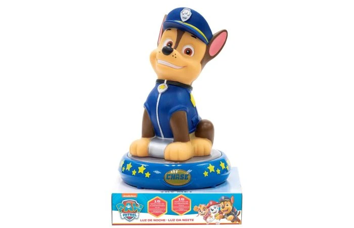 Paw Patrol 3d Led Nachtlamp Chase 25cm 3 Paw Patrol 3d Led Nachtlamp Chase 25cm