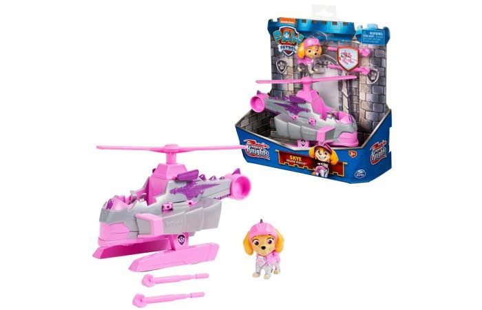 Paw Patrol Rescue Knights Deluxe Vehicle Skye 3 Paw Patrol Rescue Knights Deluxe Vehicle Skye