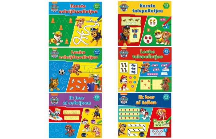 Disp Deltas Paw Patrol Schrijf En Tel 6ass 24dlg 3 Disp Deltas Paw Patrol Schrijf En Tel 6ass 24dlg