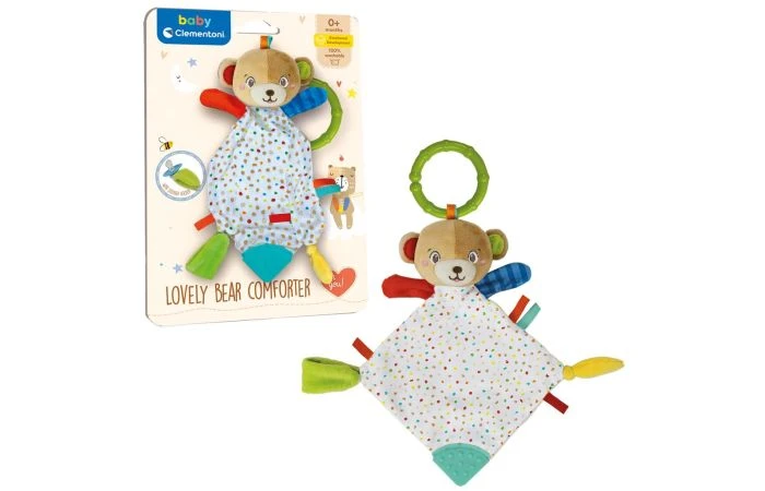 Clementoni Baby Knuffeldoekje 3 Clementoni Baby Knuffeldoekje