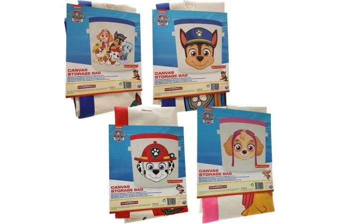 Paw Patrol Canvas Opbergzak 42,5 X 42,5 X 42,5 3 Paw Patrol Canvas Opbergzak 42,5 X 42,5 X 42,5